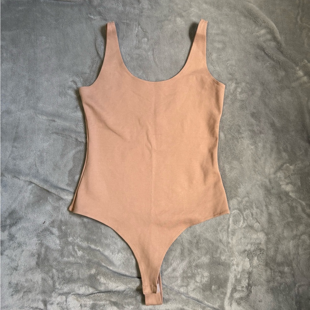 Tan Freeme Bodysuit One Piece